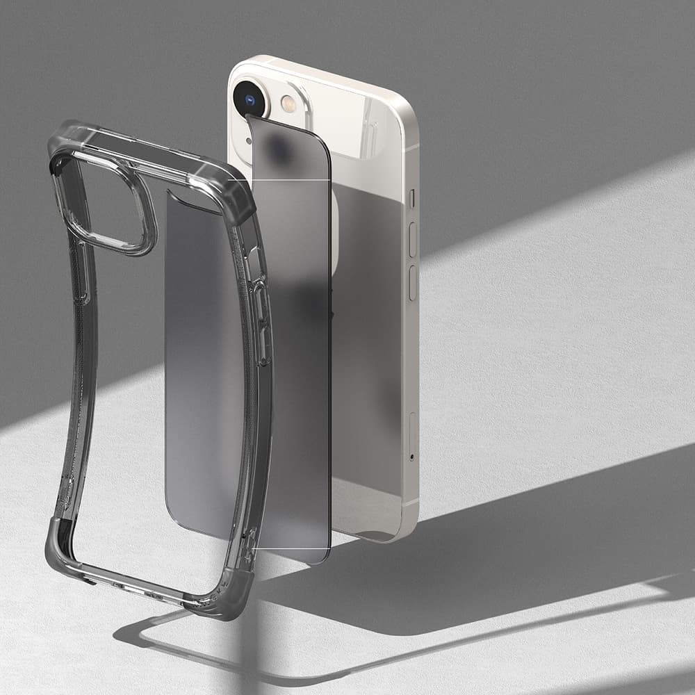Ringke Fusion Bumper ovitek za iPhone 14 Plus - Siva 8