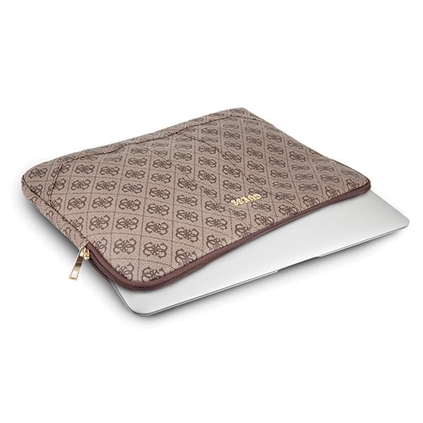 Etui Guess 4G Uptown za 13-palčni prenosnik - rjav 6
