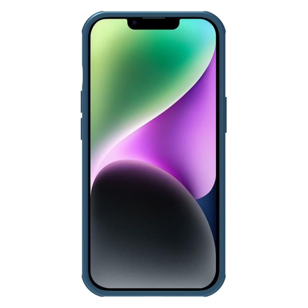 Nillkin Super Frosted Shield Pro MagSafe ovitek za iPhone 14 Plus, moder 3