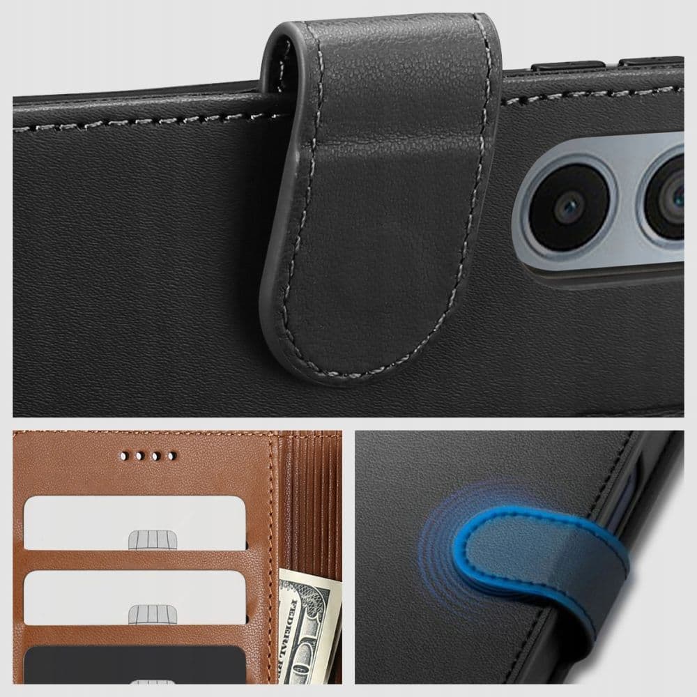 Tech-Protect Wallet etui za Xiaomi Redmi 12C, črna 4