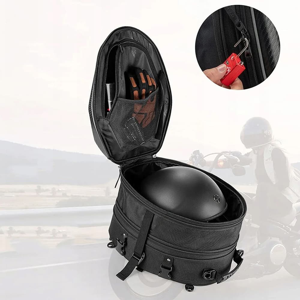 Motoristična tank torba Rockbros 35L - črna 5
