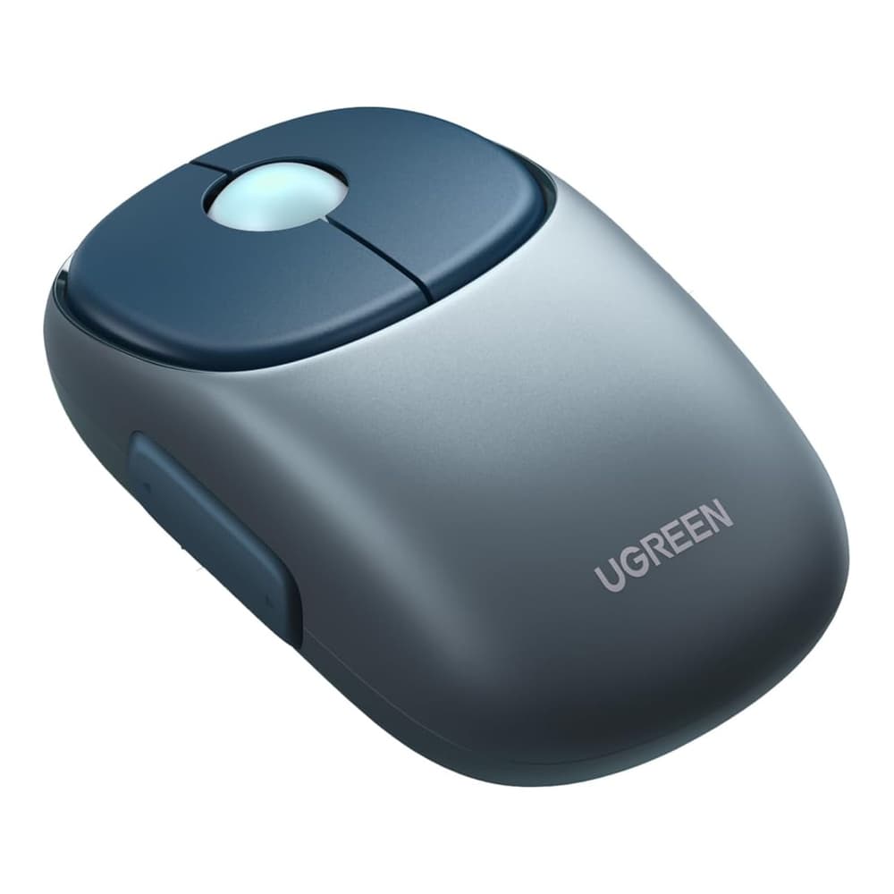 Ugreen MU102 FUN+ brezžična miška Bluetooth / 2.4 GHz, črna