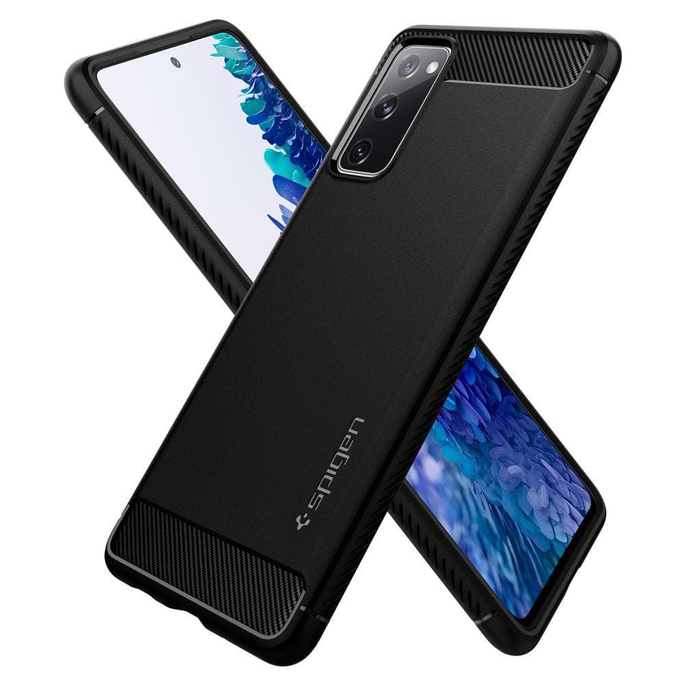 Spigen Rugged Armor ovitek za Samsung Galaxy S20 FE - mat črn 6