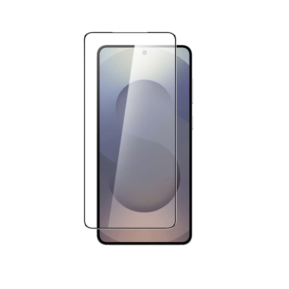 Zaščitno steklo AmazingThing Radix Full Glass s črnim okvirjem za Samsung S25 Edge