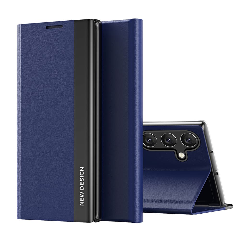 Hurtel Sleep Case Pro etui za Samsung Galaxy A24 4G s stojalom, moder