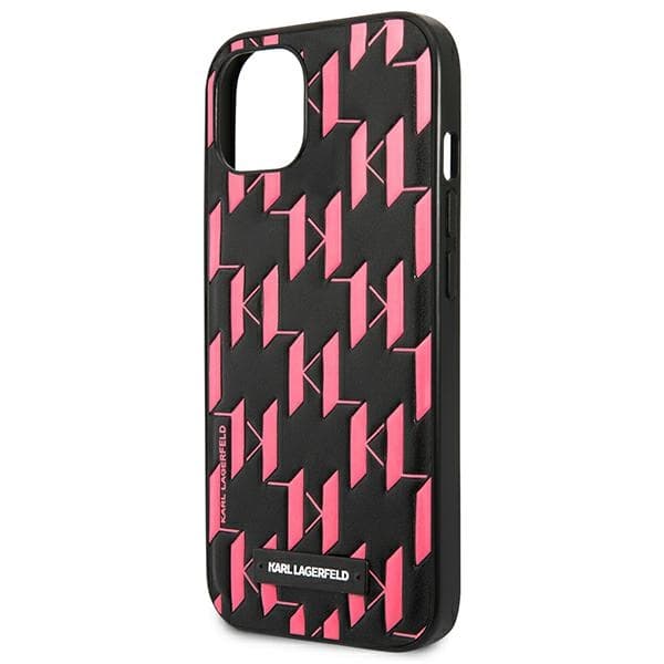 Karl Lagerfeld Monogram Plaque ovitek za iPhone 13 mini (5,4") - roza 6