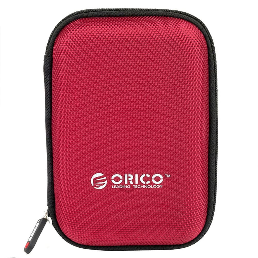 Orico PHD-25 zaščitna torbica za 2,5" prenosni disk – rdeča 2