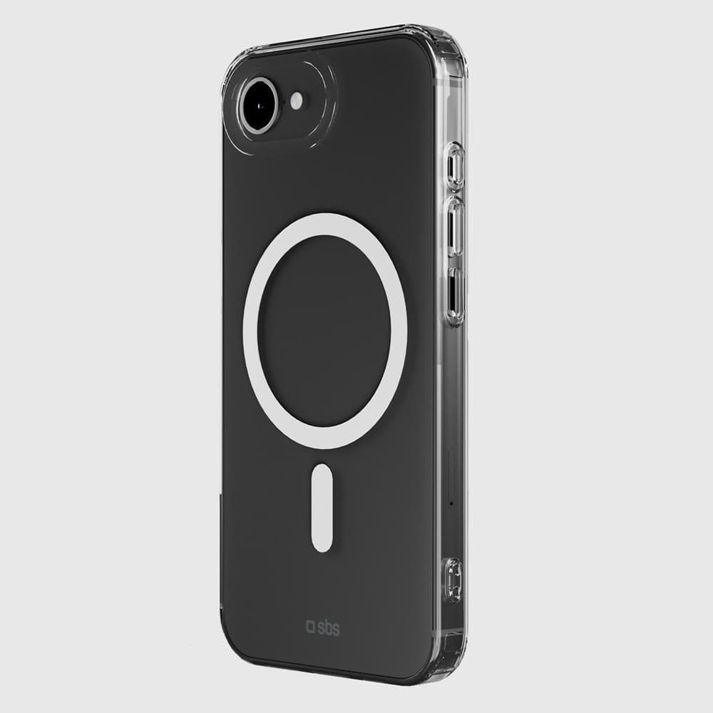 SBS zaštitni etui Cover Light Mag za iPhone 16e/17e, s MagSafe, prozoren 2