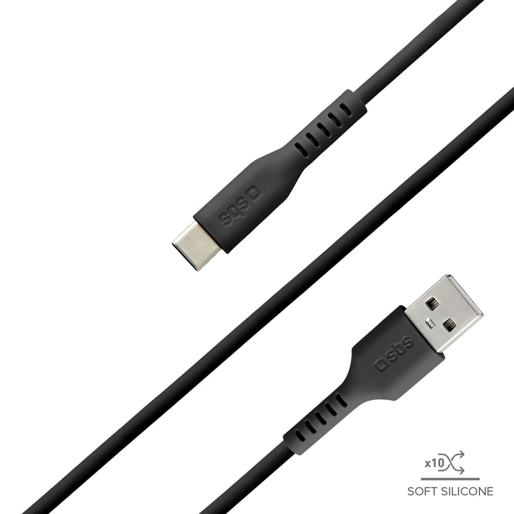 SBS kabel USB-A - USB-C 1.5m - črn 5