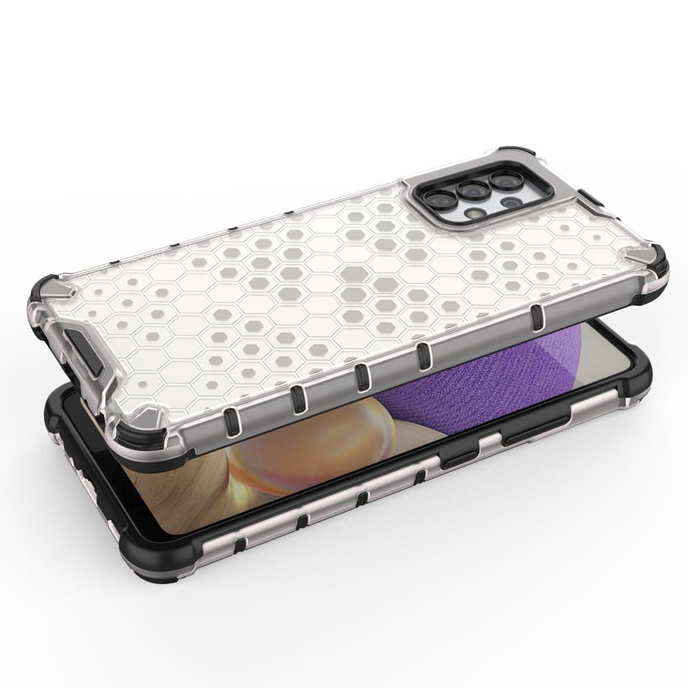 Hurtel Honeycomb ovitek za Samsung Galaxy A03s - črna 6