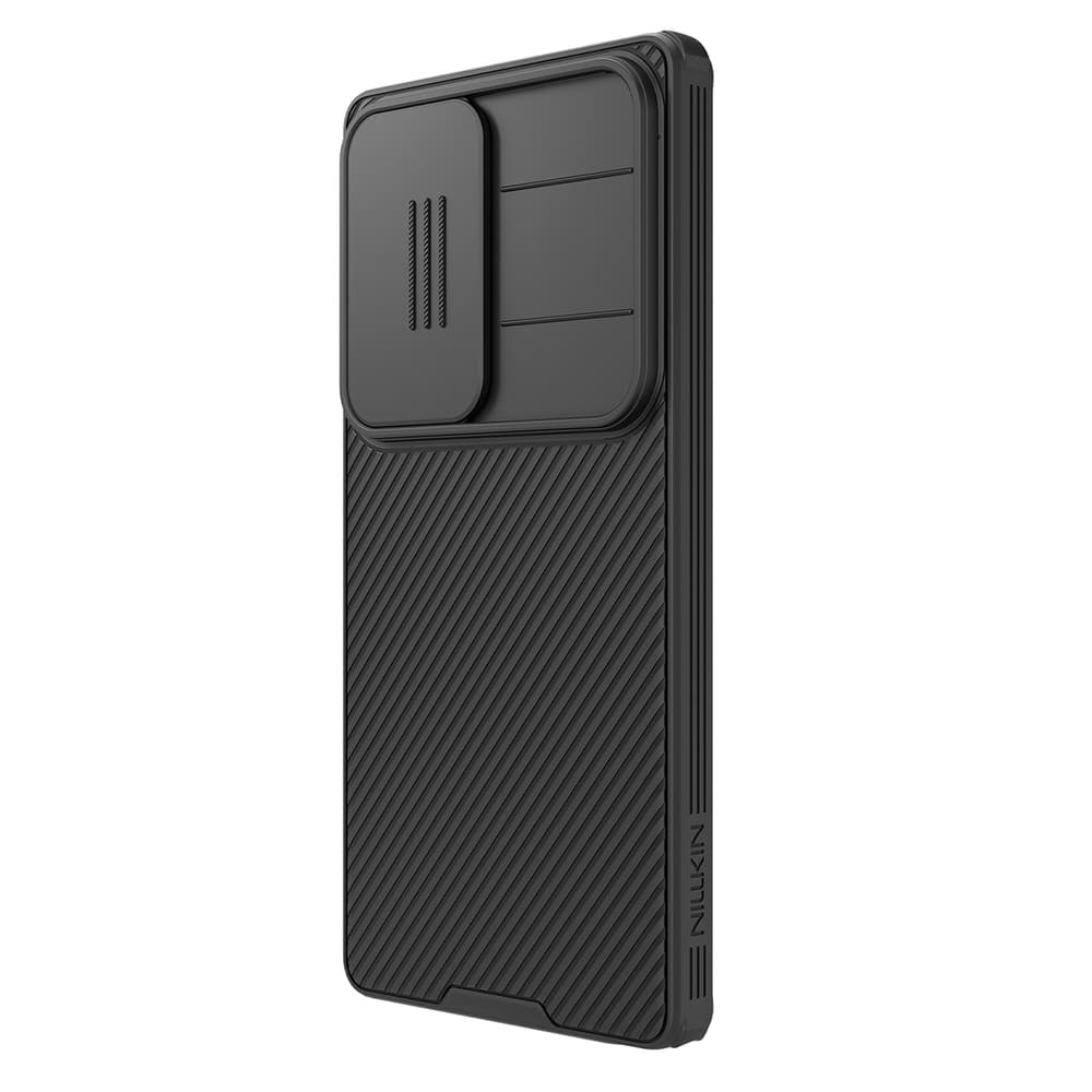 Nillkin CamShield Pro ovitek za Samsung S25 Ultra s pokrovom kamere - črn