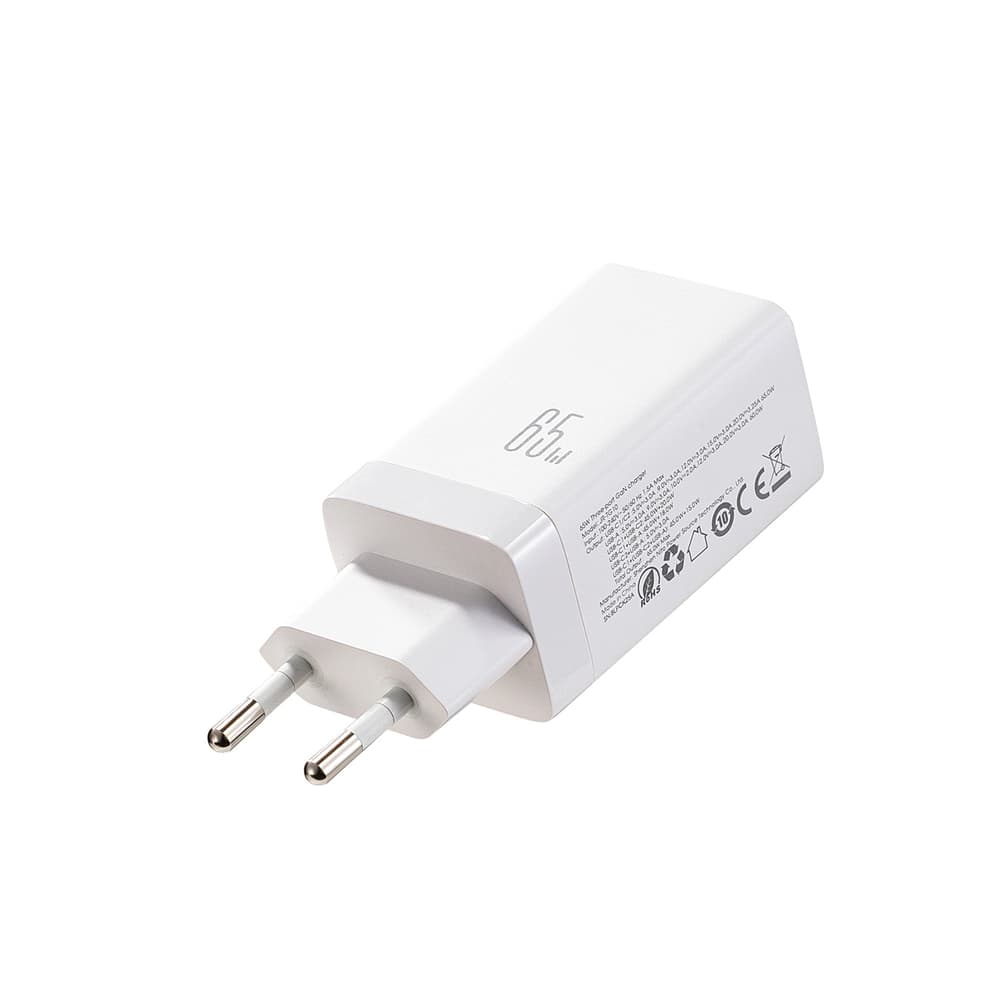 Joyroom JR-TG10 65W GaN polnilec, 2x USB-C + USB-A, bel 2