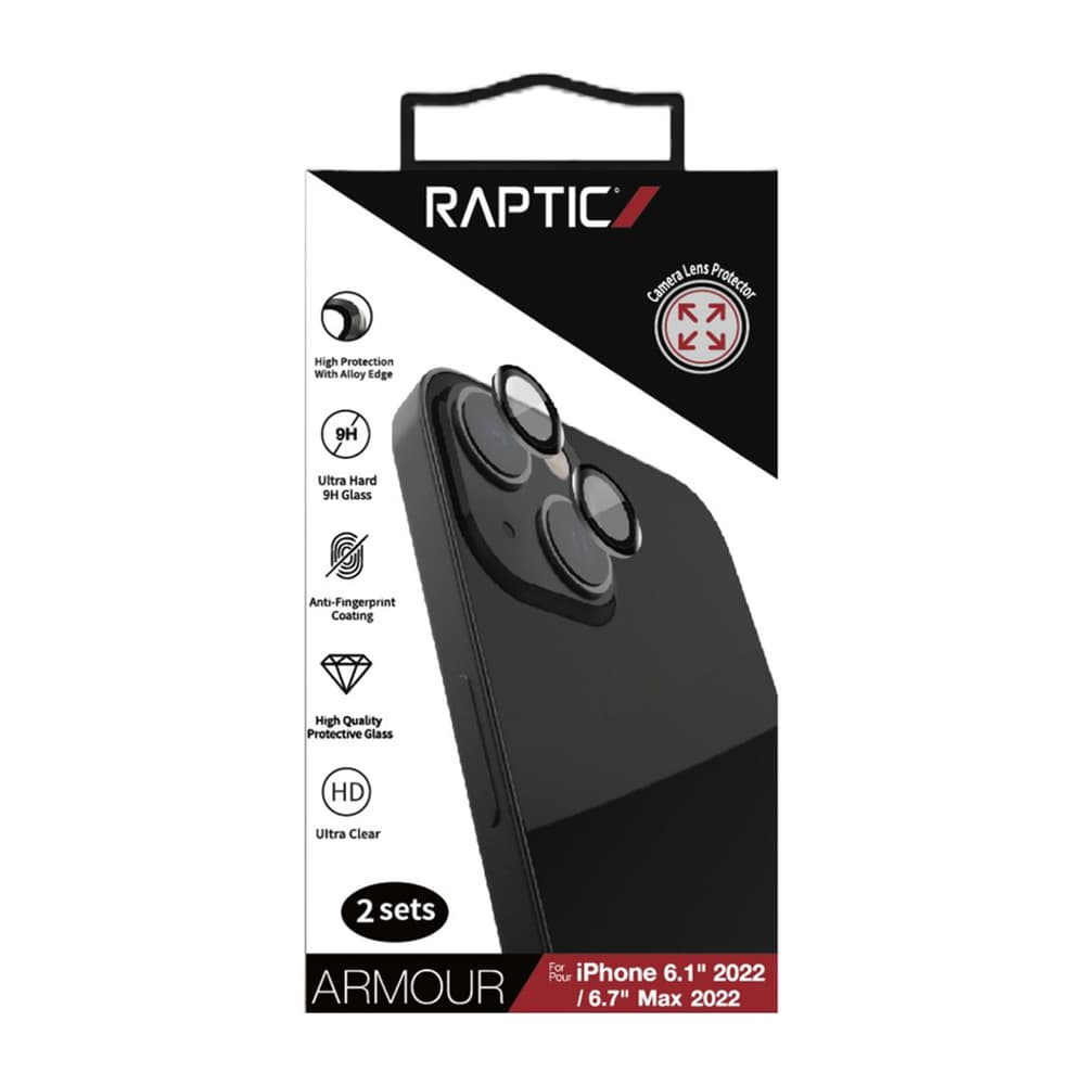 Raptic X-Doria Armor Steklo za kamero iPhone 14 / 14 Plus 2