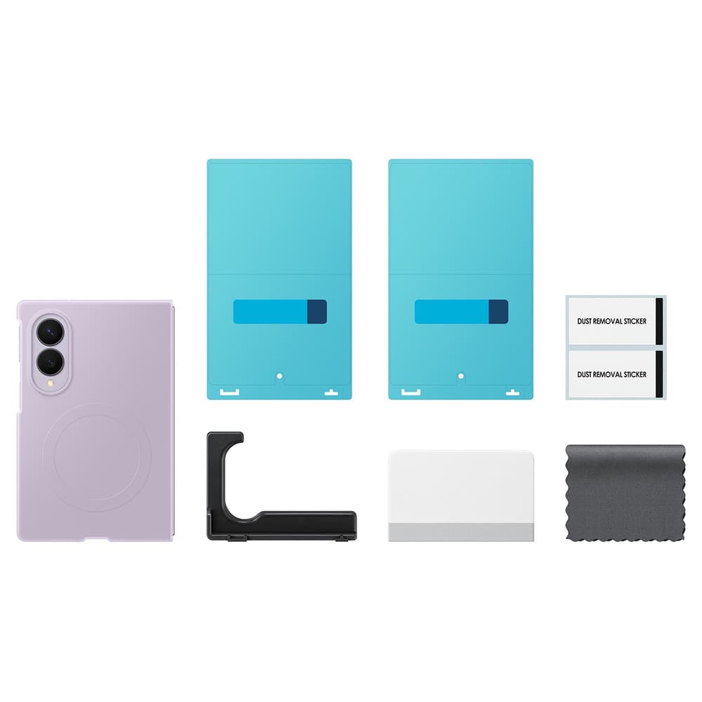 Samsung Silicone Magnet ovitek za Galaxy Z Fold 8, vijoličen 5
