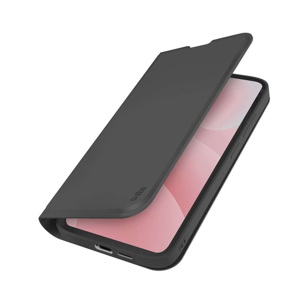 SBS Wallet Smooth etui za Samsung Galaxy S26 s preklopom - črn