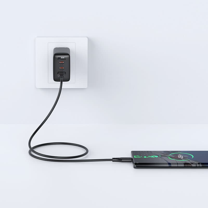Acefast USB-C kabel 1.2m, 3A, bel (C3-04) 4