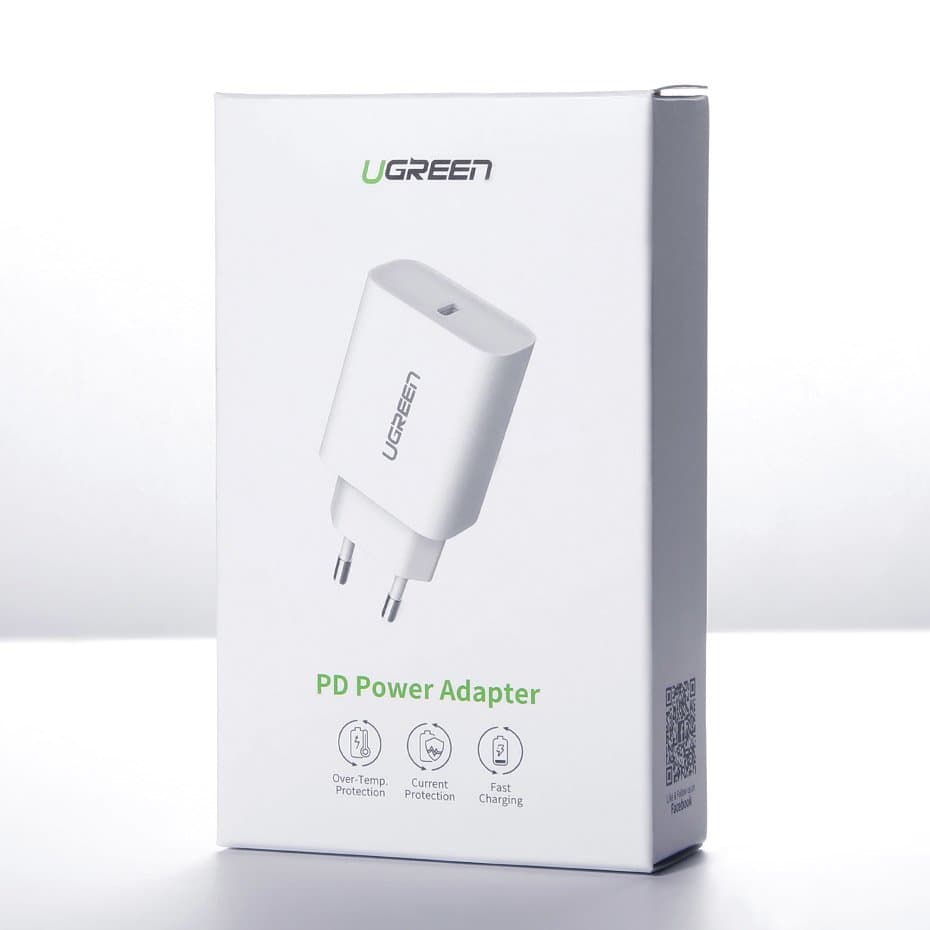 Ugreen USB polnilec Power Delivery 3.0 Quick Charge 20W, bel 5