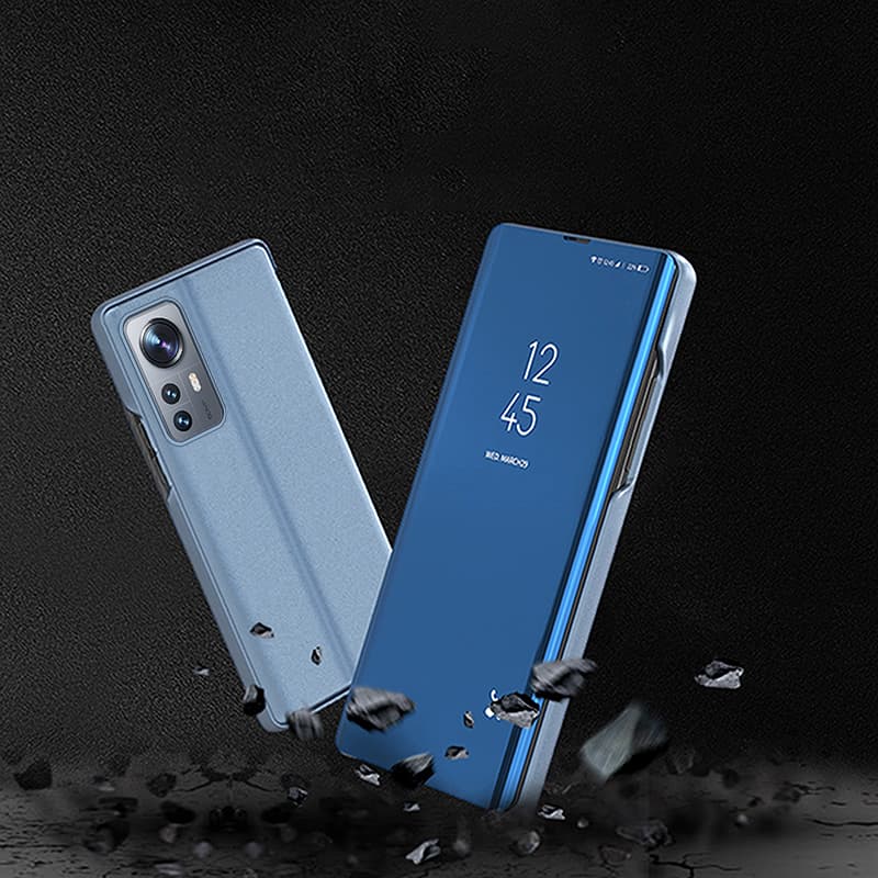 Hurtel Clear View Case etui za Xiaomi 12 Lite s preklopom, roza 8