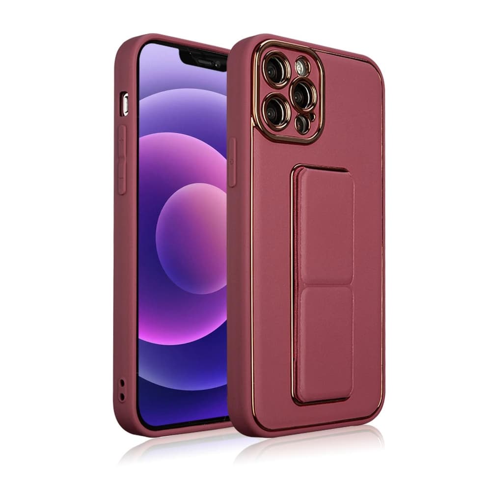 Hurtel New Kickstand ovitek za iPhone 13 Pro, rdeča 2