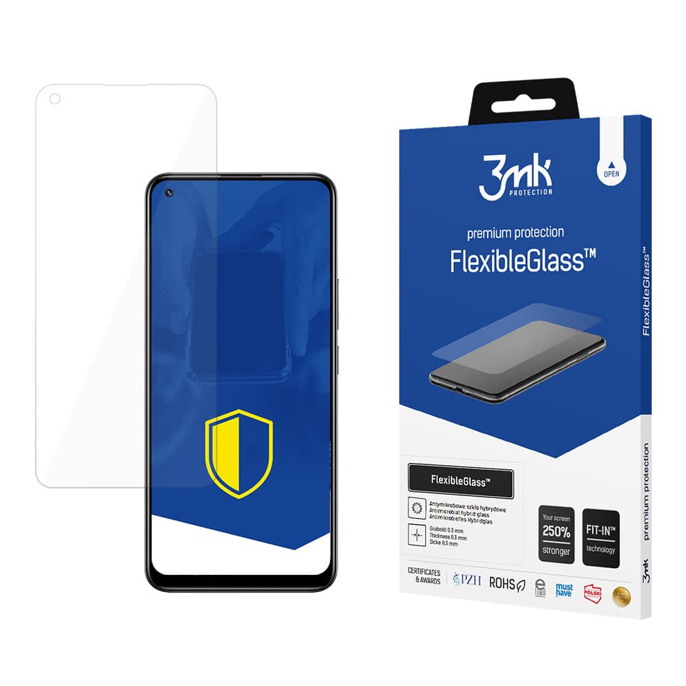 3mk FlexibleGlass™ za Realme 8 4G - nevidna in močna zaščita