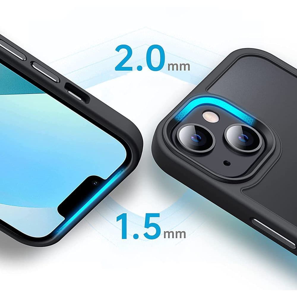Tech-Protect MagMat MagSafe etui za iPhone 13 mini - mat črn 4