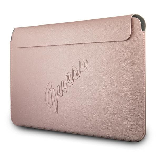 Etui Guess Saffiano Script za 13" prenosnik - Roza 2