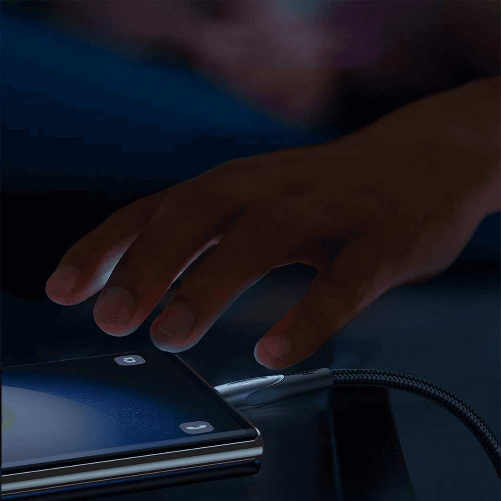 Joyroom Star-Light SA27-CC5 USB-C / USB-C 100W 1.2m kabel (črn) 7