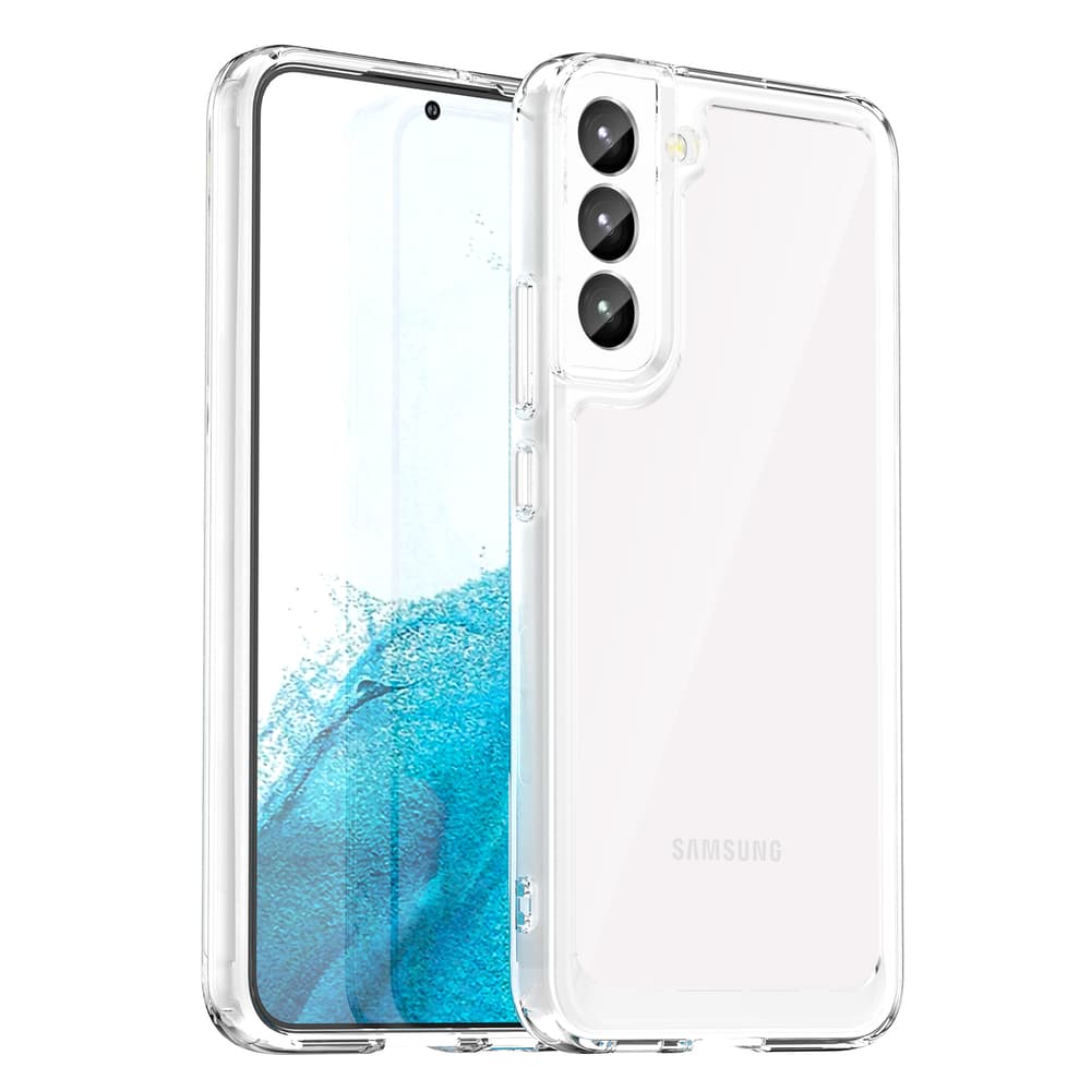 Ovitek Outer Space Case za Samsung Galaxy S23+ s prozornim okvirjem