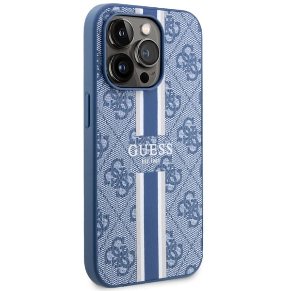 Guess GUHMP14LP4RPSB ovitek za iPhone 14 Pro (6,1") modra 4