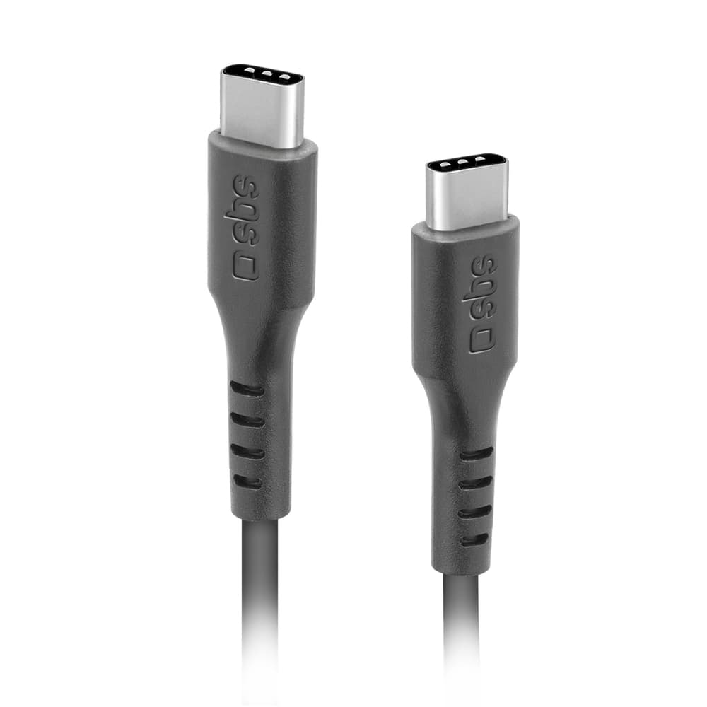 SBS TECABLETCC3M USB-C na USB-C kabel, 3m, črn