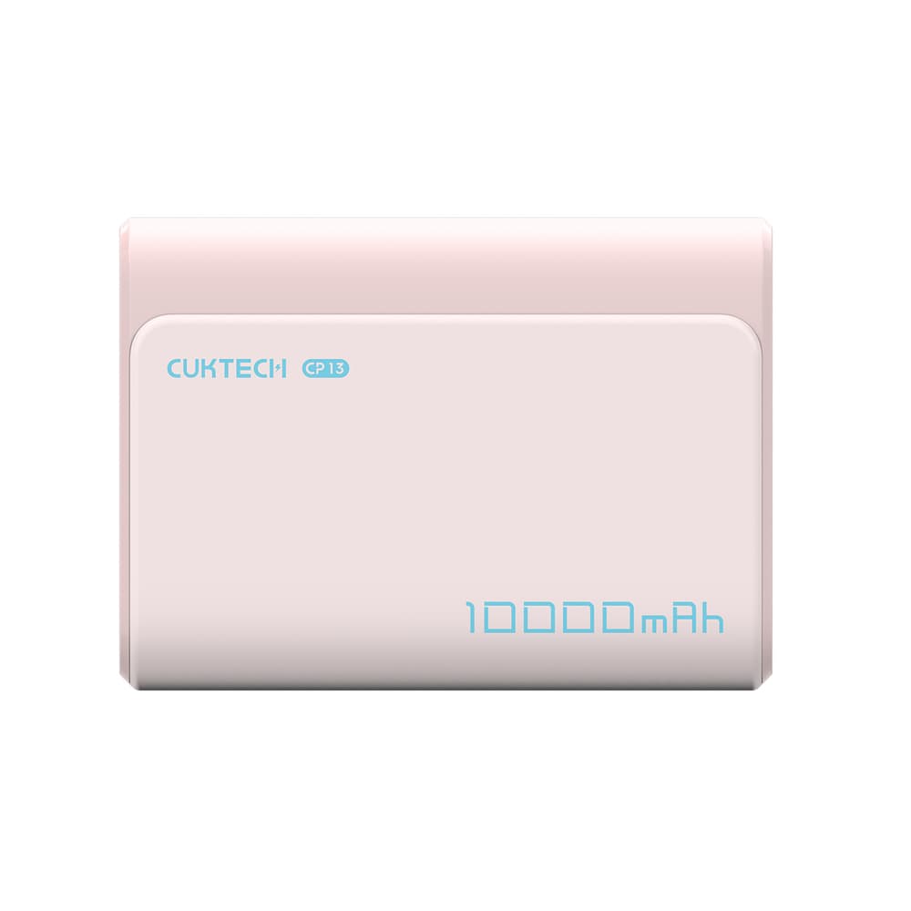 Powerbank Cuktech CP13 30W 10000mAh USB-C + USB-A - roza 3