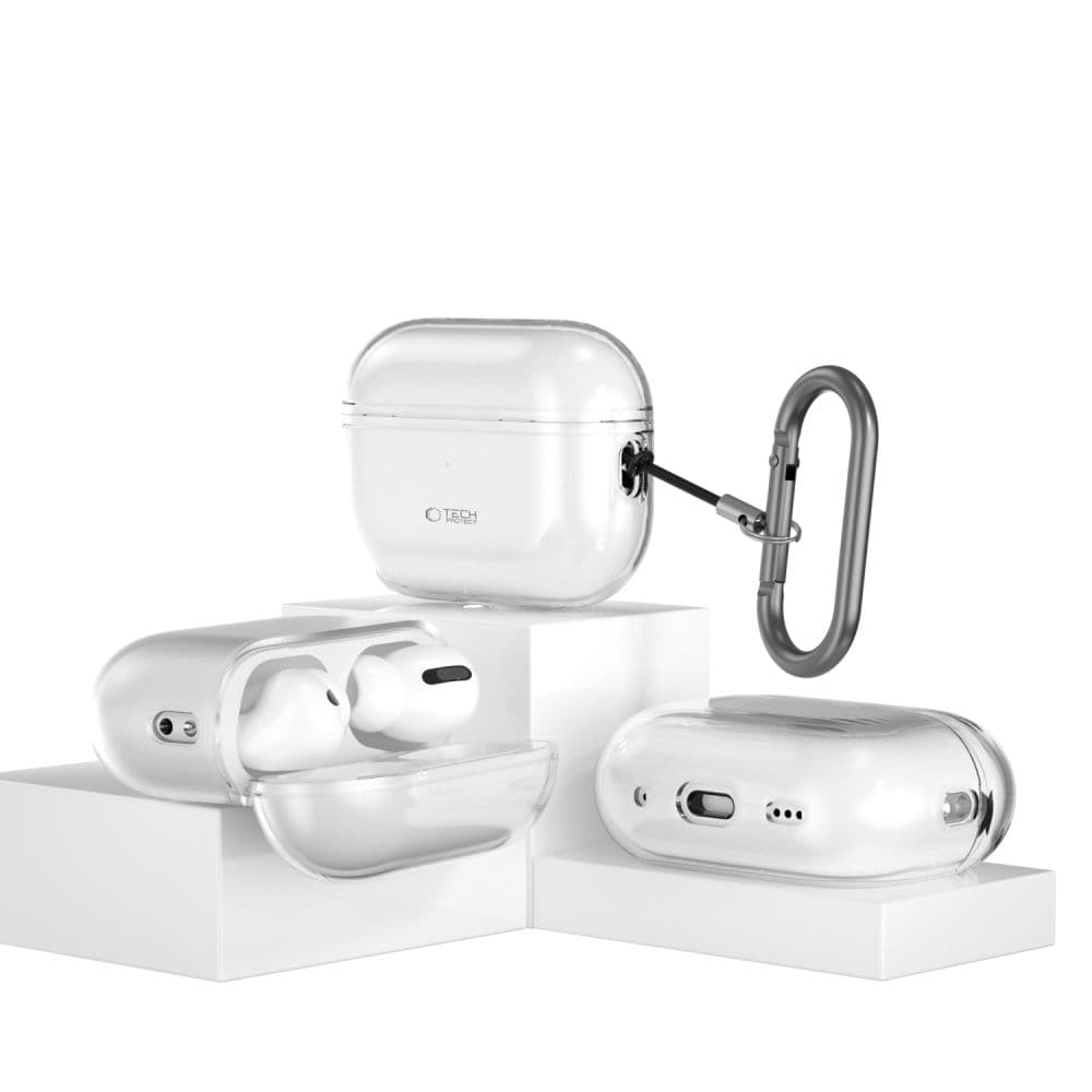 FlexAir ovitek za Apple AirPods Pro 1 / 2 - prozoren 6