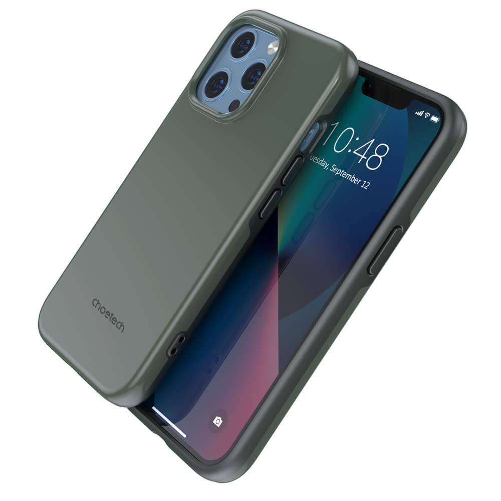 Ovitek Choetech MFM Anti-drop za iPhone 13 Pro, zelen 4