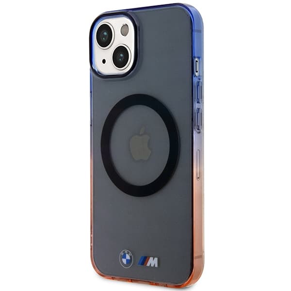 Ovitek za iPhone 14 BMW Gradient Bumper MagSafe, siv 2