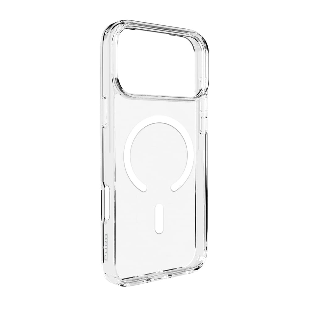Puro Lite Mag ovitek za iPhone 17 Pro Max - prosojen z belim obročem