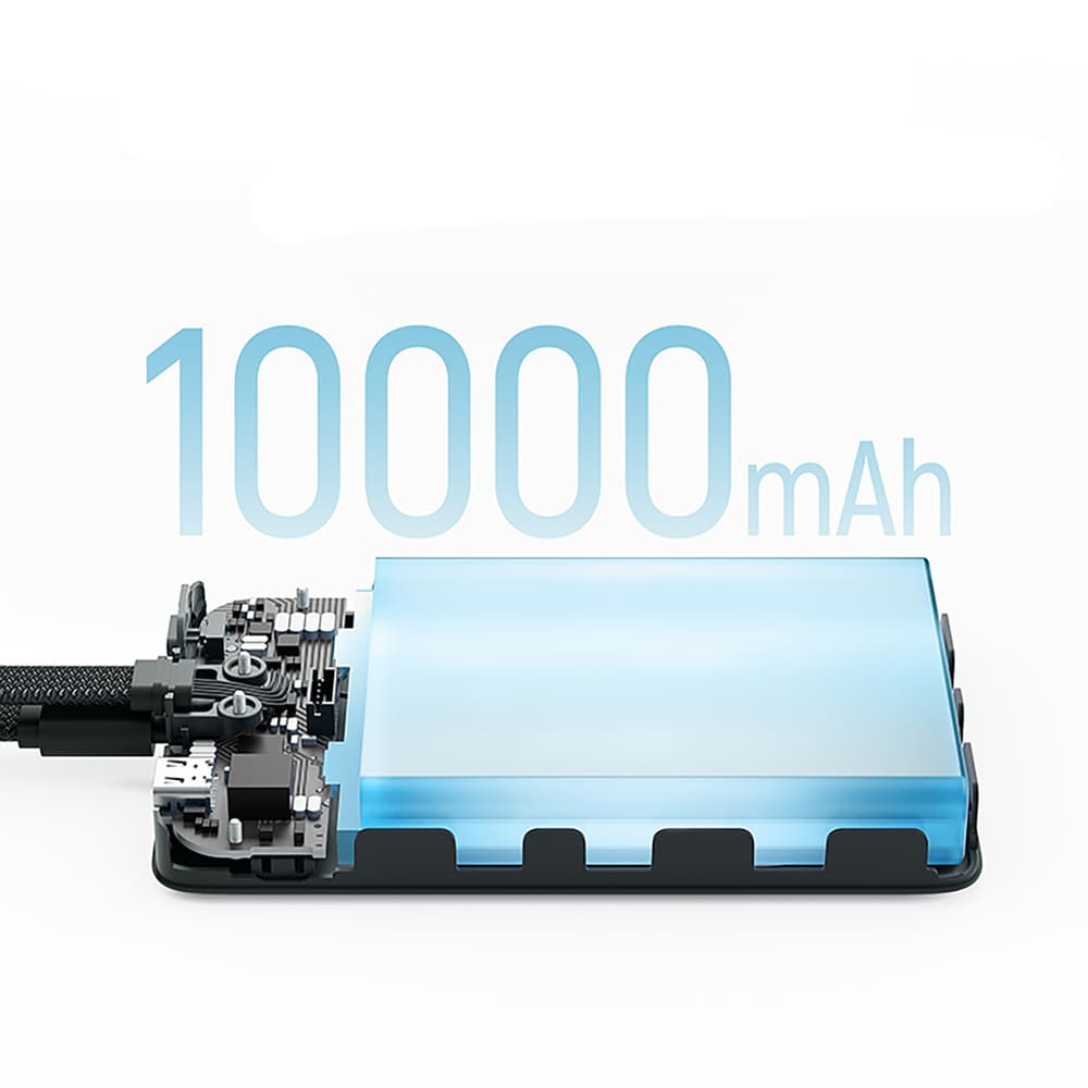 Cuktech CP132ML 10000 mAh magnetna prenosna baterija - bela 3