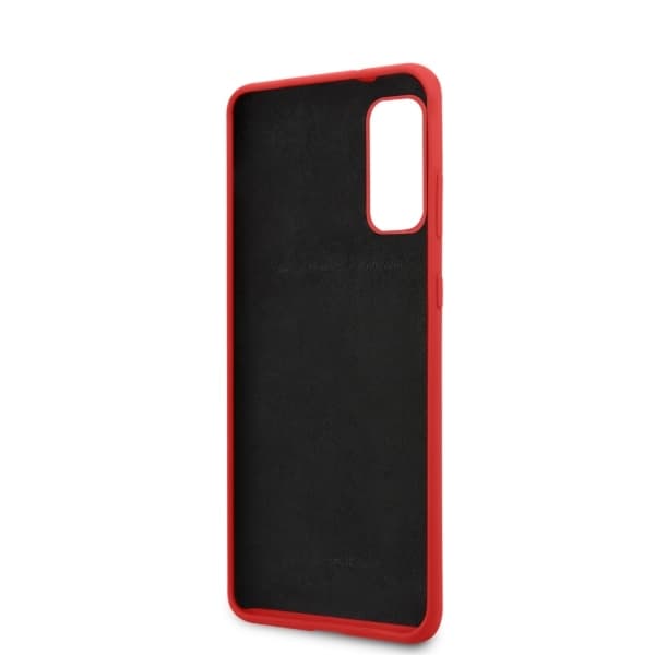 Ferrari Silikonska ovitek za Samsung Galaxy S20 - Rdeča 6