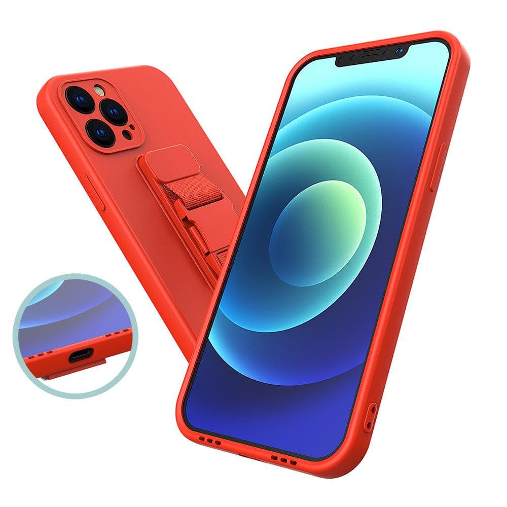 Hurtel Gel ovitek z vrvico za iPhone 11 Pro Max, črn 3