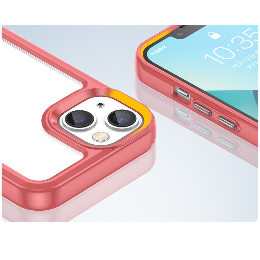 Hurtel Outer Space ovitek za iPhone 14 Plus - rdeča 6