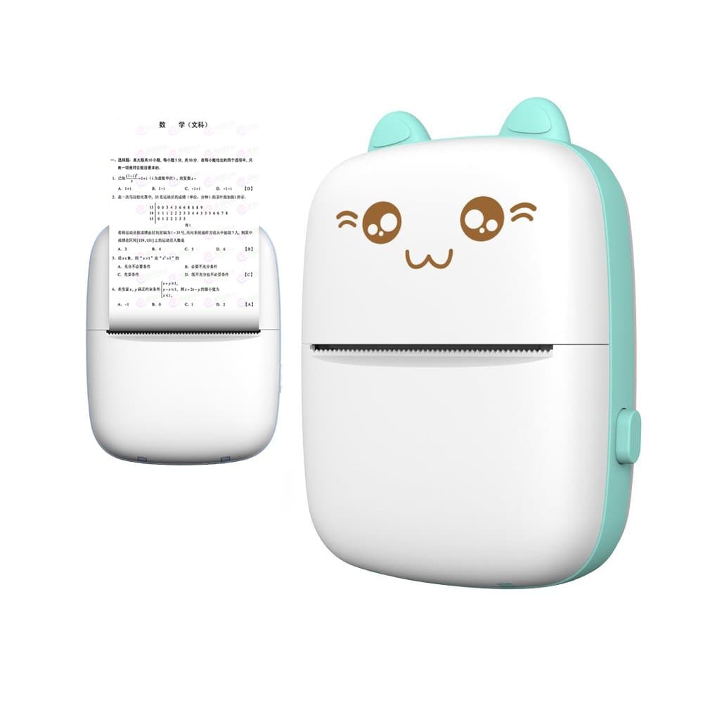 Hurtel HURC9 Bluetooth Termalni Tiskalnik Mini Kitty - Modra