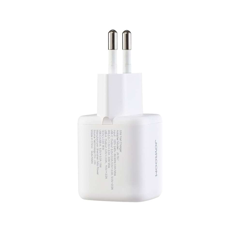 Joyroom JR-TG7 33W USB-A + USB-C polnilnik s kablom 1m 4