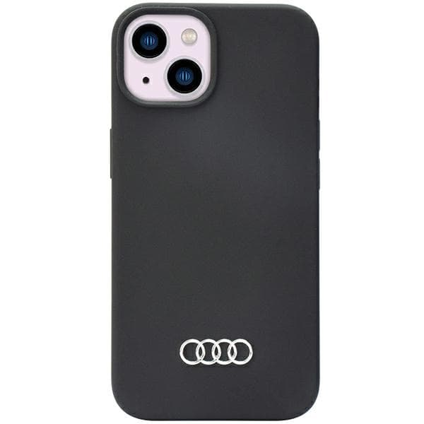 Ovitek Audi Silikonski za iPhone 14 6.1" črn