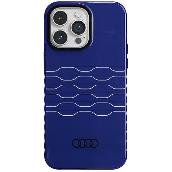 Audi IML MagSafe ovitek za iPhone 14 Pro Max - modra
