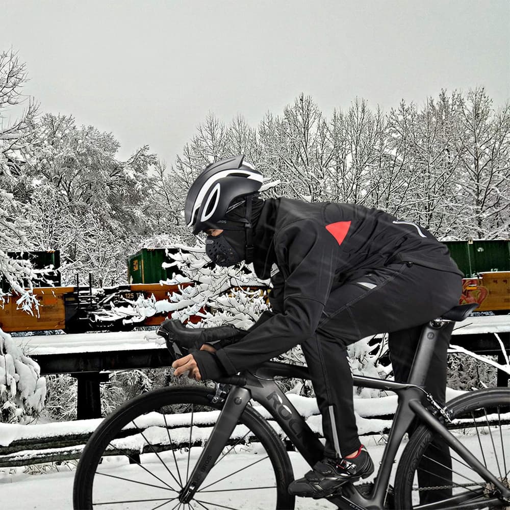 Rockbros YPW021 windproof kolesarska jakna, vel. L - črna 3