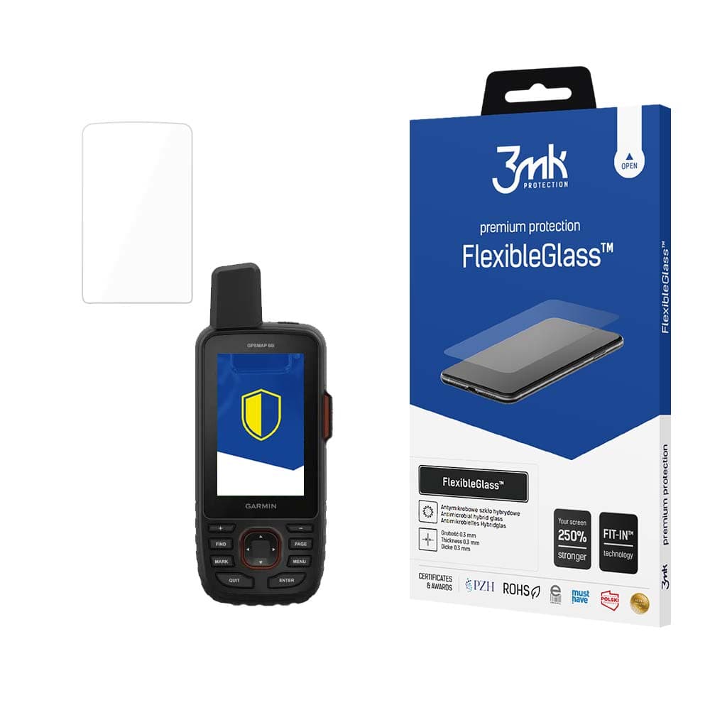 3mk FlexibleGlass™ hibridno steklo za Garmin GPSMAP 66i