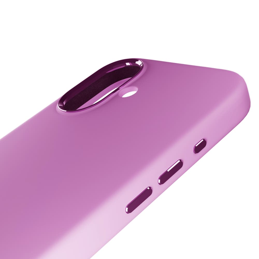 Puro Icon Mag Pro MagSafe silikonski ovitek za iPhone 16 - Roza 6