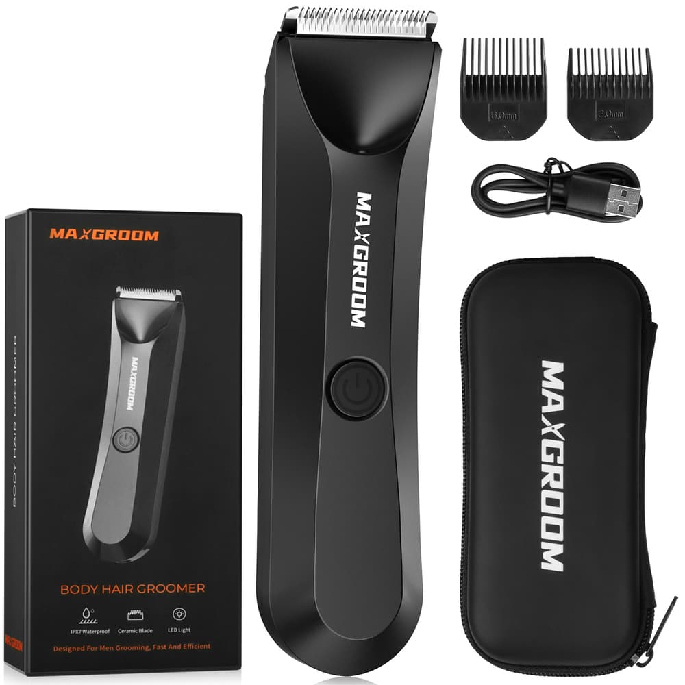 Večnamenski trimer MAXGROOM RFCD-9087 z LED lučko, črn 4