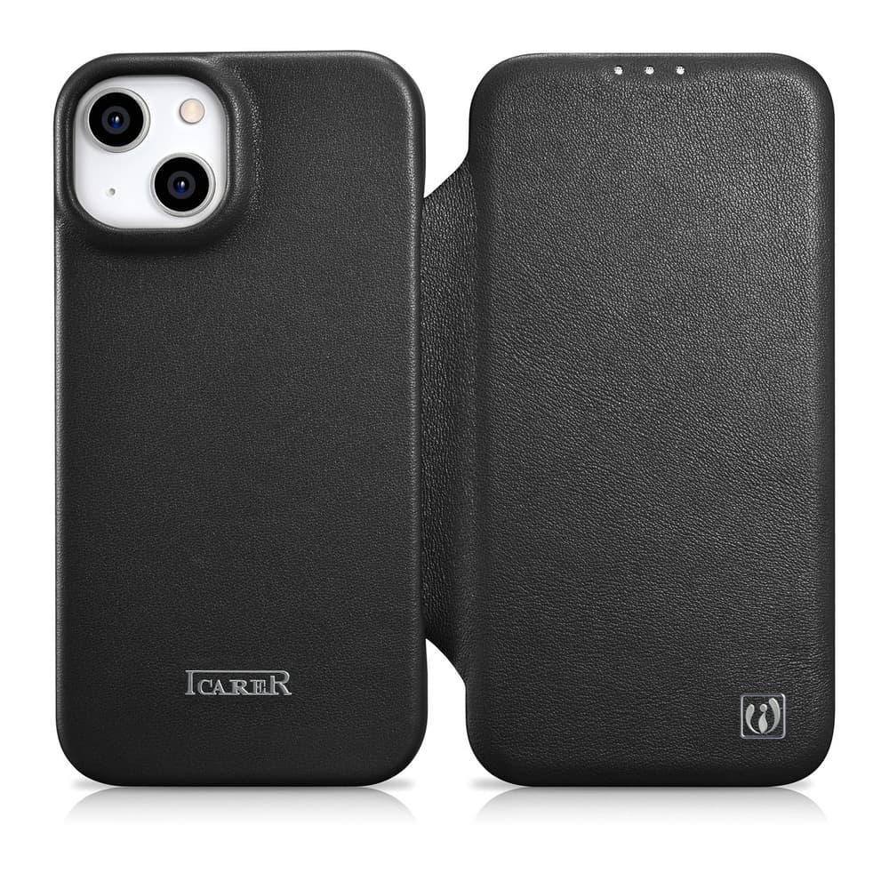 Ovitek iCarer CE za iPhone 14 Plus, črn