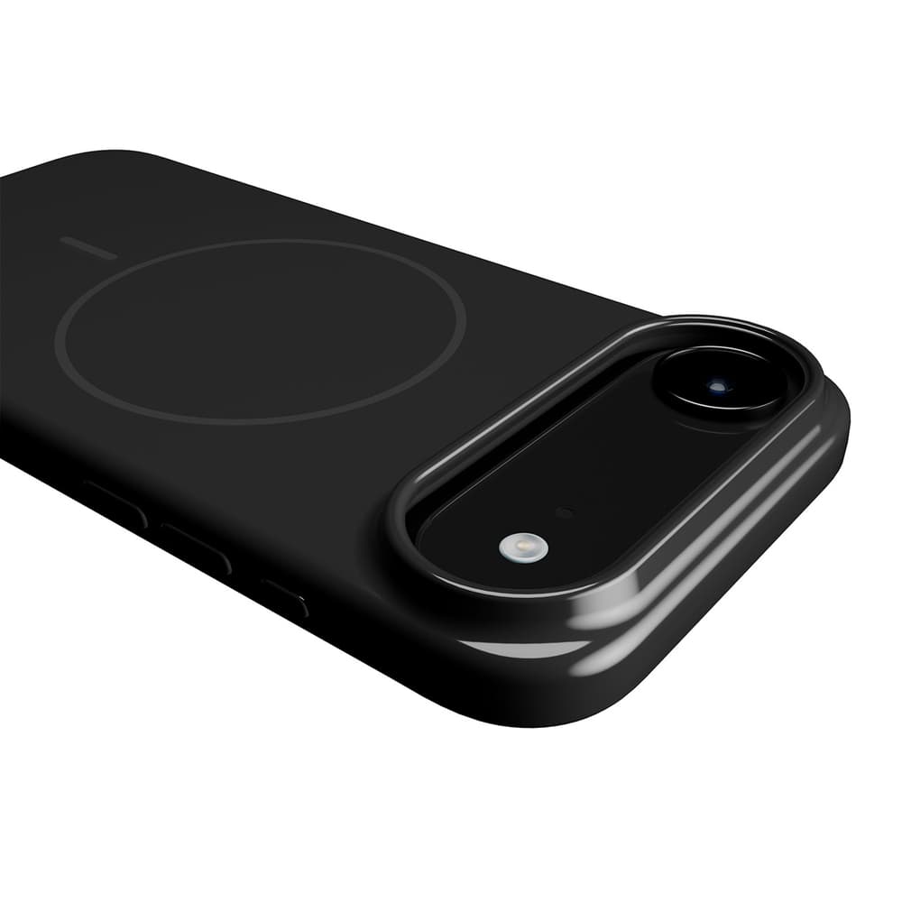 Puro Pulse ovitek za iPhone 17 Air, polikarbonat, črn - MagSafe 5