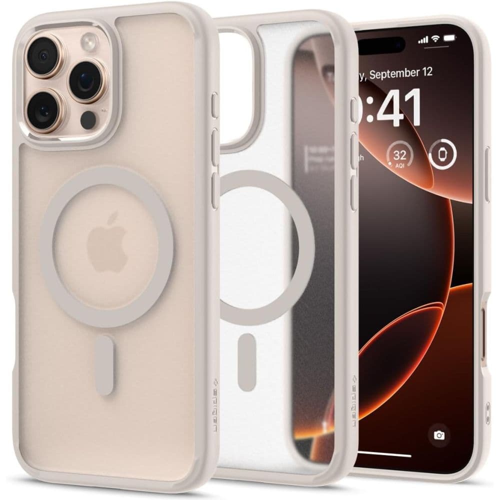 Spigen Ultra Hybrid MagSafe ovitek za iPhone 16 Pro Max - titan